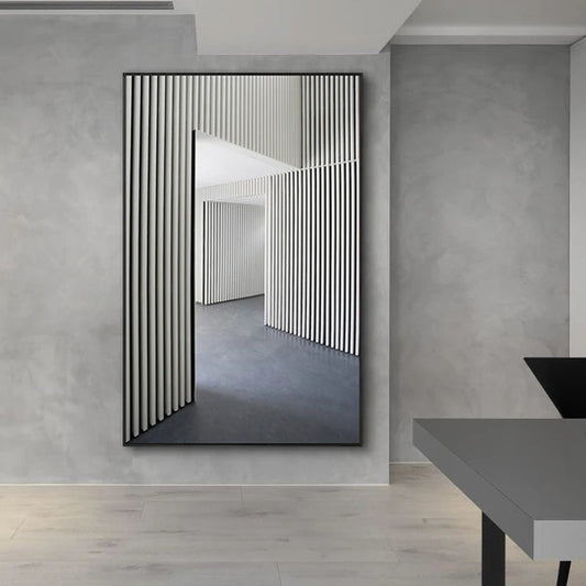Fine Art Canvas Prints of Architectural Interiors for Modern Home Decor