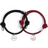 Dark Red & Black