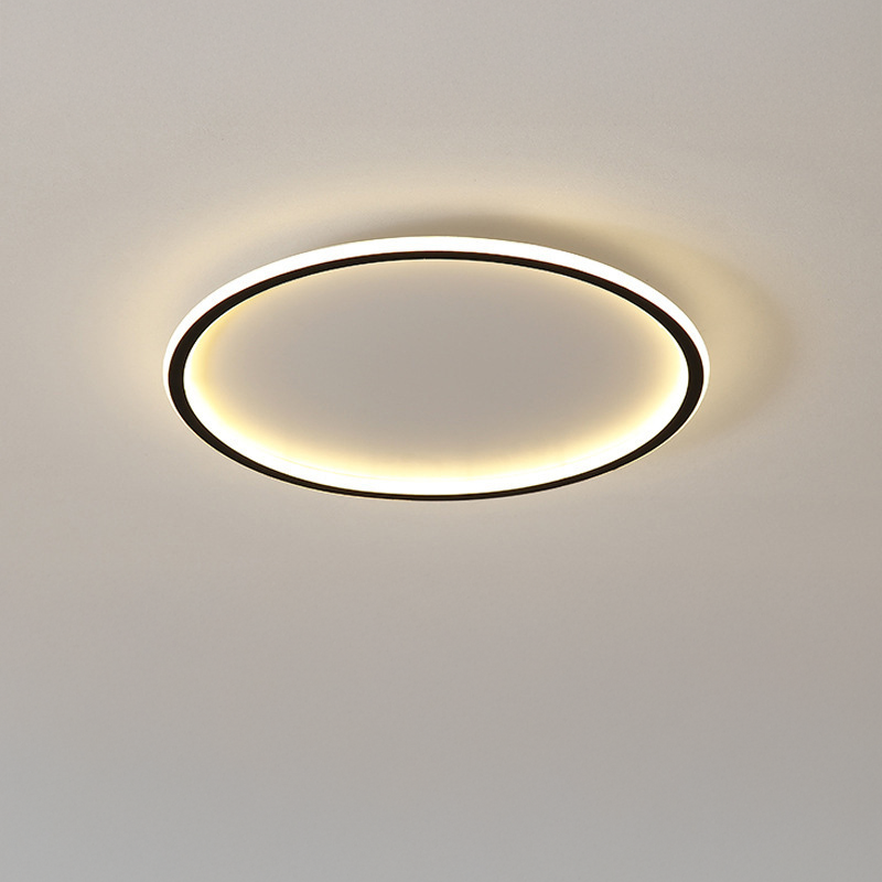 Modern Ceiling Lamp – Round Flush Mount Light for Scandinavian Living Rooms