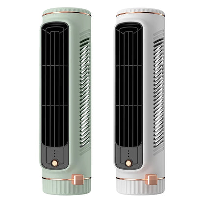 Portable Bladeless Tower Fan with USB Charging – CoolBreeze Mini