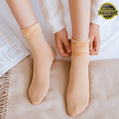 Cozy Winter Velvet Socks – Soft, Warm & Breathable | Buy 4, Get 4 Free