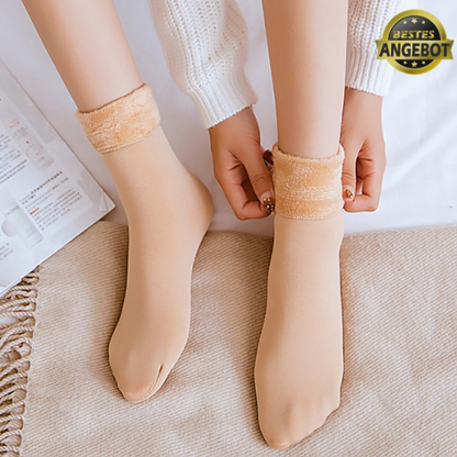 Cozy Winter Velvet Socks – Soft, Warm & Breathable | Buy 4, Get 4 Free