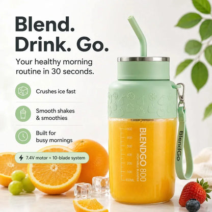 Compact Blender for Smoothies – Portable Design