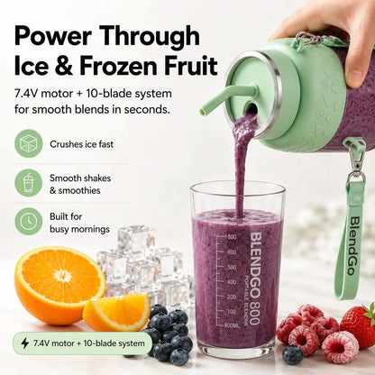 Compact Blender for Smoothies – Portable Design