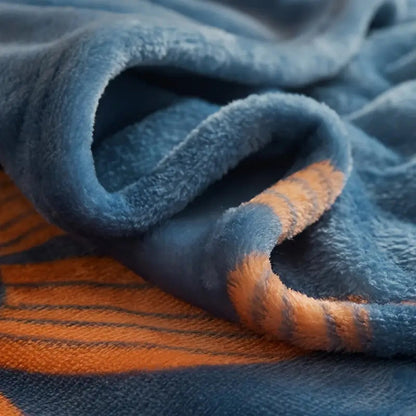 Vintage Blossom Cozy Throw Blanket