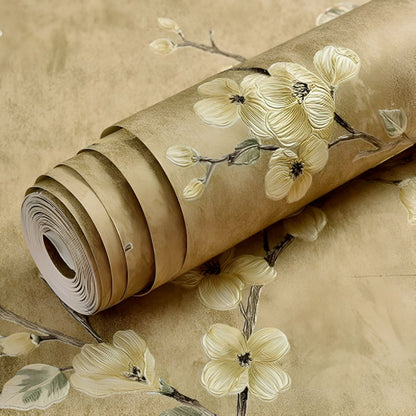 Chic Floral Self-Adhesive Wallpaper for Effortless Style