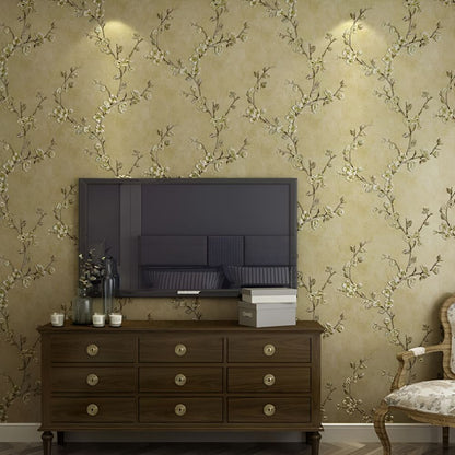 Chic Floral Self-Adhesive Wallpaper for Effortless Style