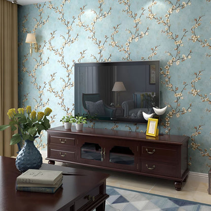 Chic Floral Self-Adhesive Wallpaper for Effortless Style