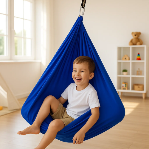Children's Cotton Sensory Therapy Swing for Relaxation