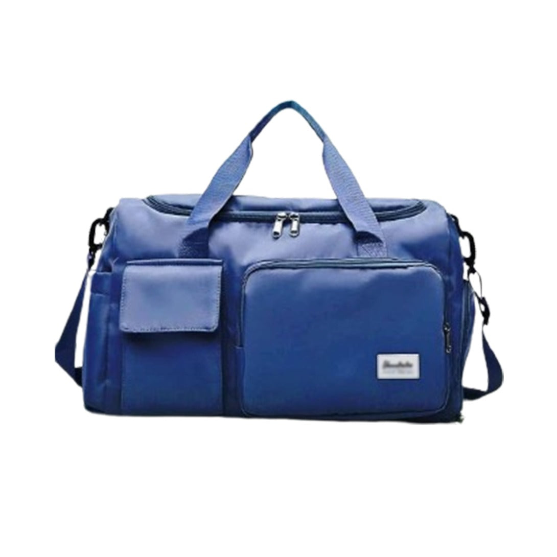 Sport Duffle Bag with Multiple Compartments and Shoe Section