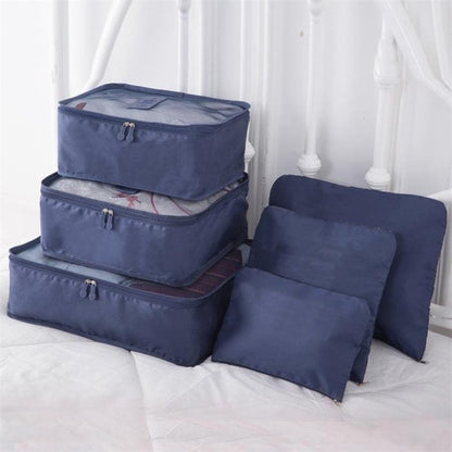 6-Pack Luggage Organizers for Perfect Packing