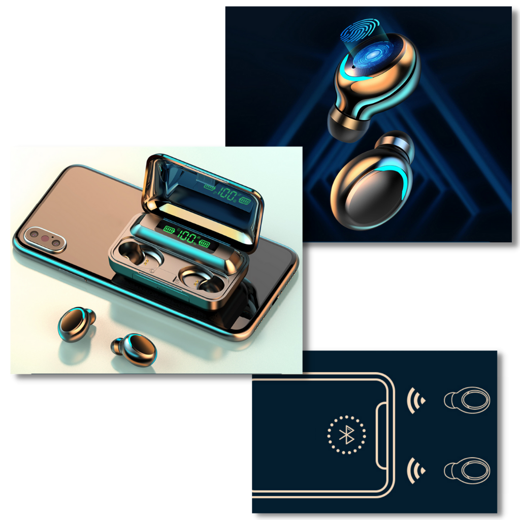 Wireless Earbuds with Charging Case