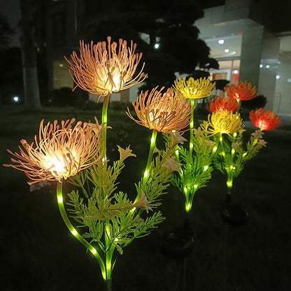 Solar-Powered Blooming Garden Light | Weather-Resistant Flower Stake