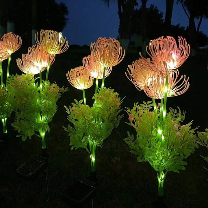 Solar-Powered Blooming Garden Light | Weather-Resistant Flower Stake