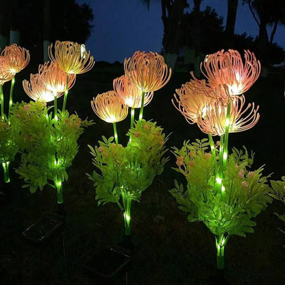 Solar-Powered Blooming Garden Light | Weather-Resistant Flower Stake