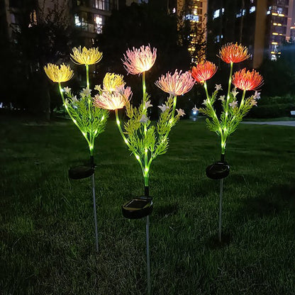 Solar-Powered Blooming Garden Light | Weather-Resistant Flower Stake
