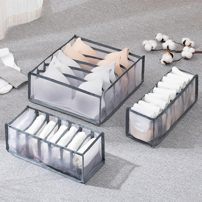Versatile Clothing Organizer Set in Three Sizes | Space-Saving Storage