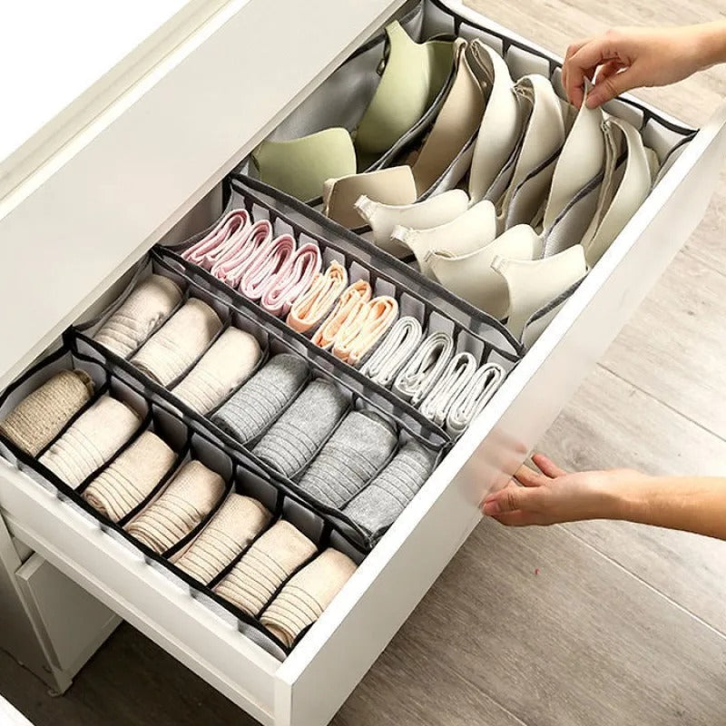 Versatile Clothing Organizer Set in Three Sizes | Space-Saving Storage