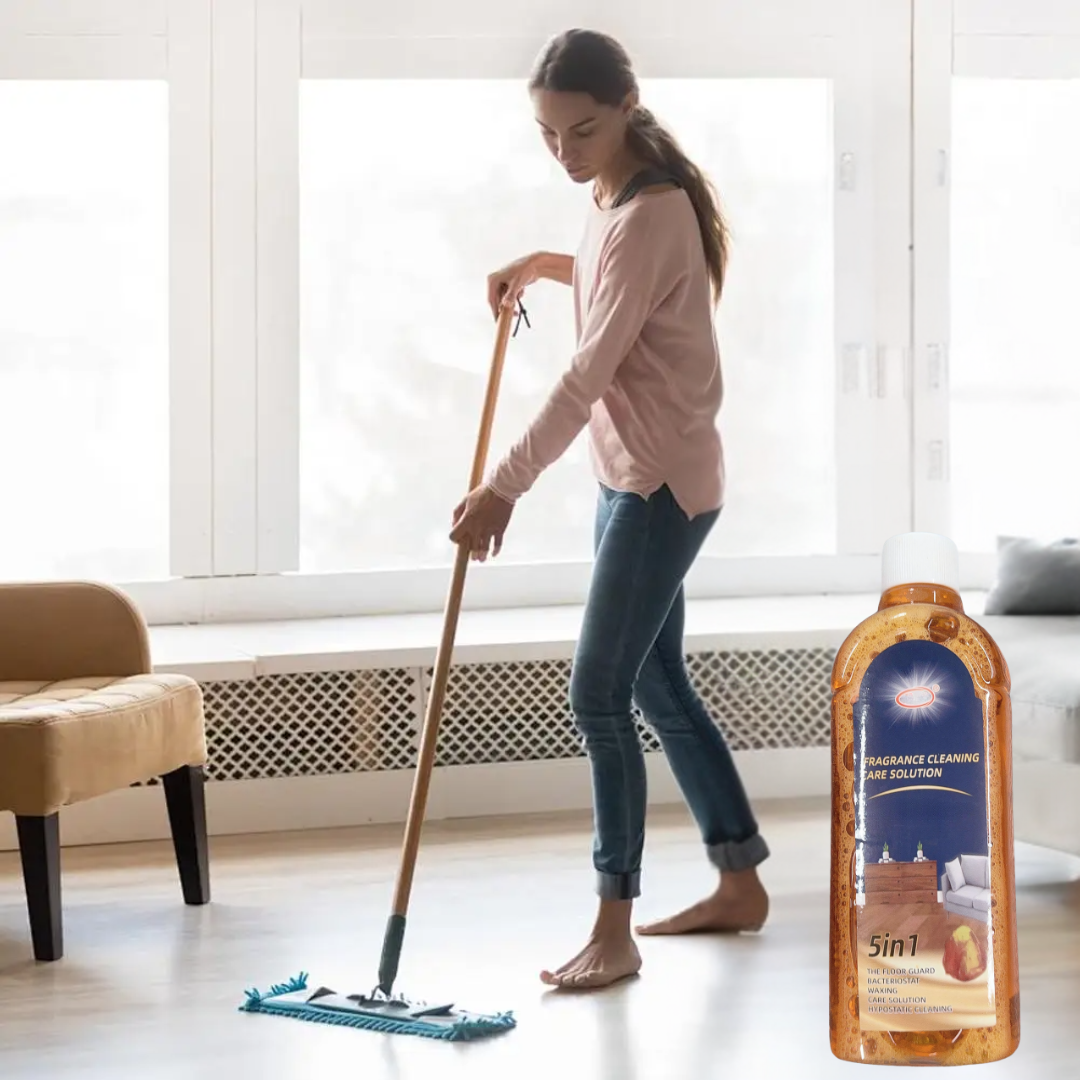All-in-One Floor Cleaner & Polish for Effortless Shine