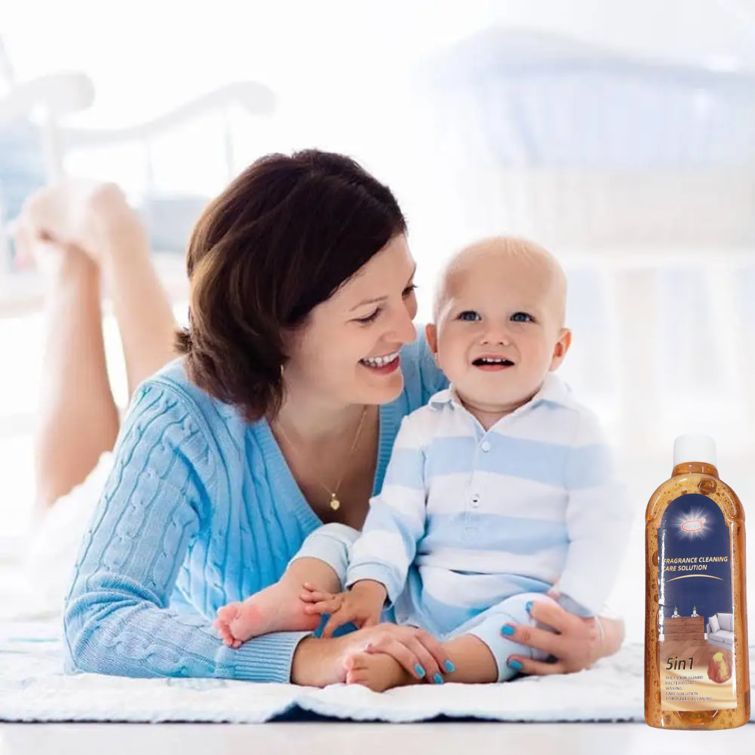 All-in-One Floor Cleaner & Polish for Effortless Shine