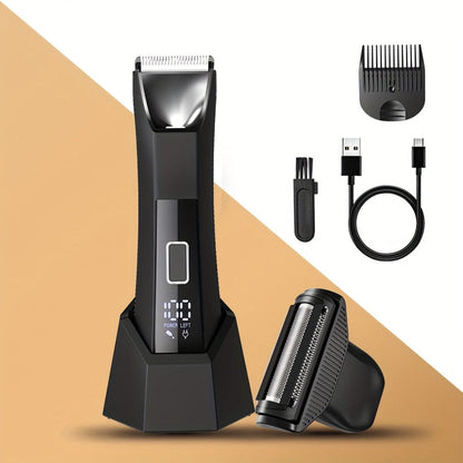 Rechargeable USB Body Groomer for Effortless Trimming