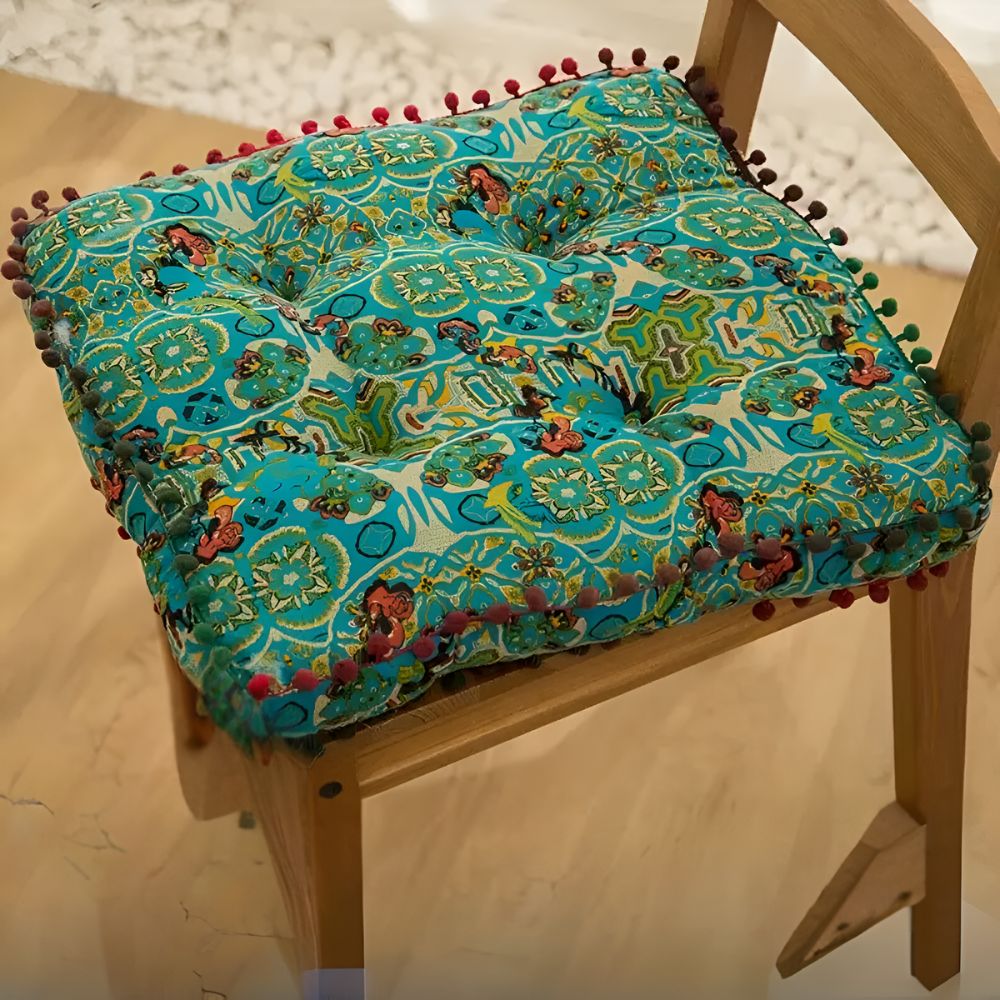 Artisan-Designed Floor Cushion for Ultimate Comfort