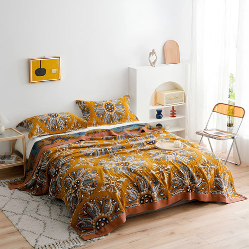 Serene Retreat Reversible Cozy Quilt