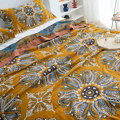 Serene Retreat Reversible Cozy Quilt
