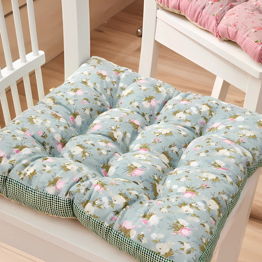 Vibrant Floral Comfort Seat Cushions