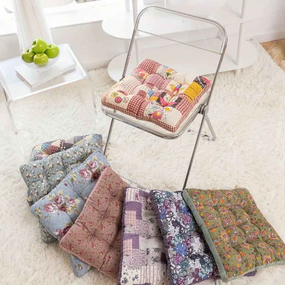 Vibrant Floral Comfort Seat Cushions