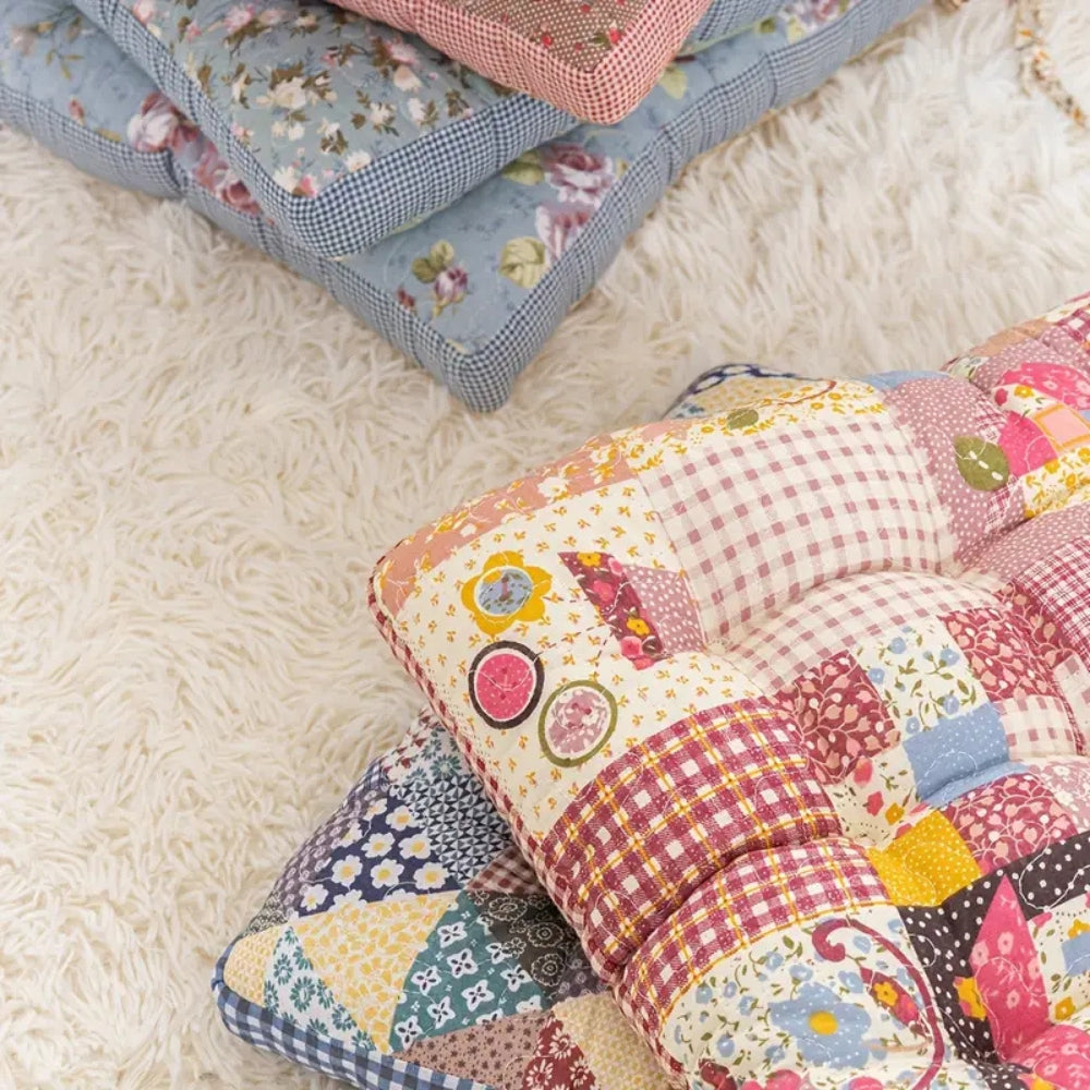 Vibrant Floral Comfort Seat Cushions