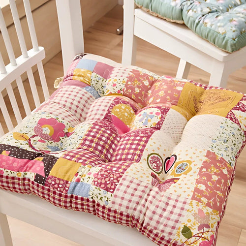 Vibrant Floral Comfort Seat Cushions