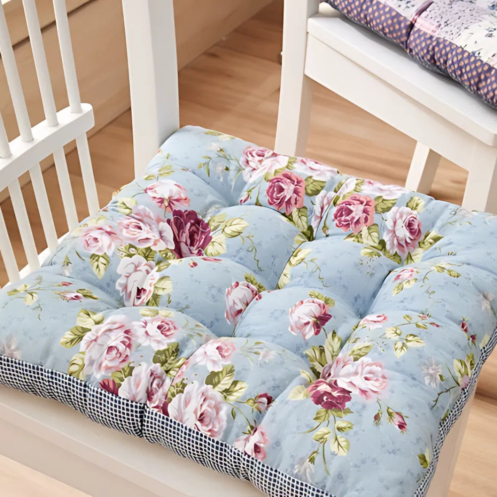 Vibrant Floral Comfort Seat Cushions