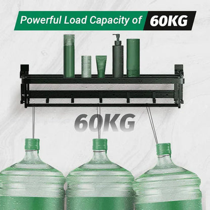No-Drill Adhesive | Waterproof | Perfect for Hooks and Shelves