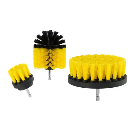 Drill-Powered Cleaning Brush Set for Effortless Shine
