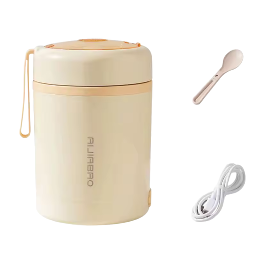 Electric Lunch Thermos – Portable Food Warmer
