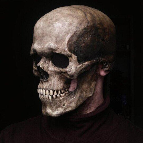 Skull Mask for Halloween Celebrations and Costume Accessories