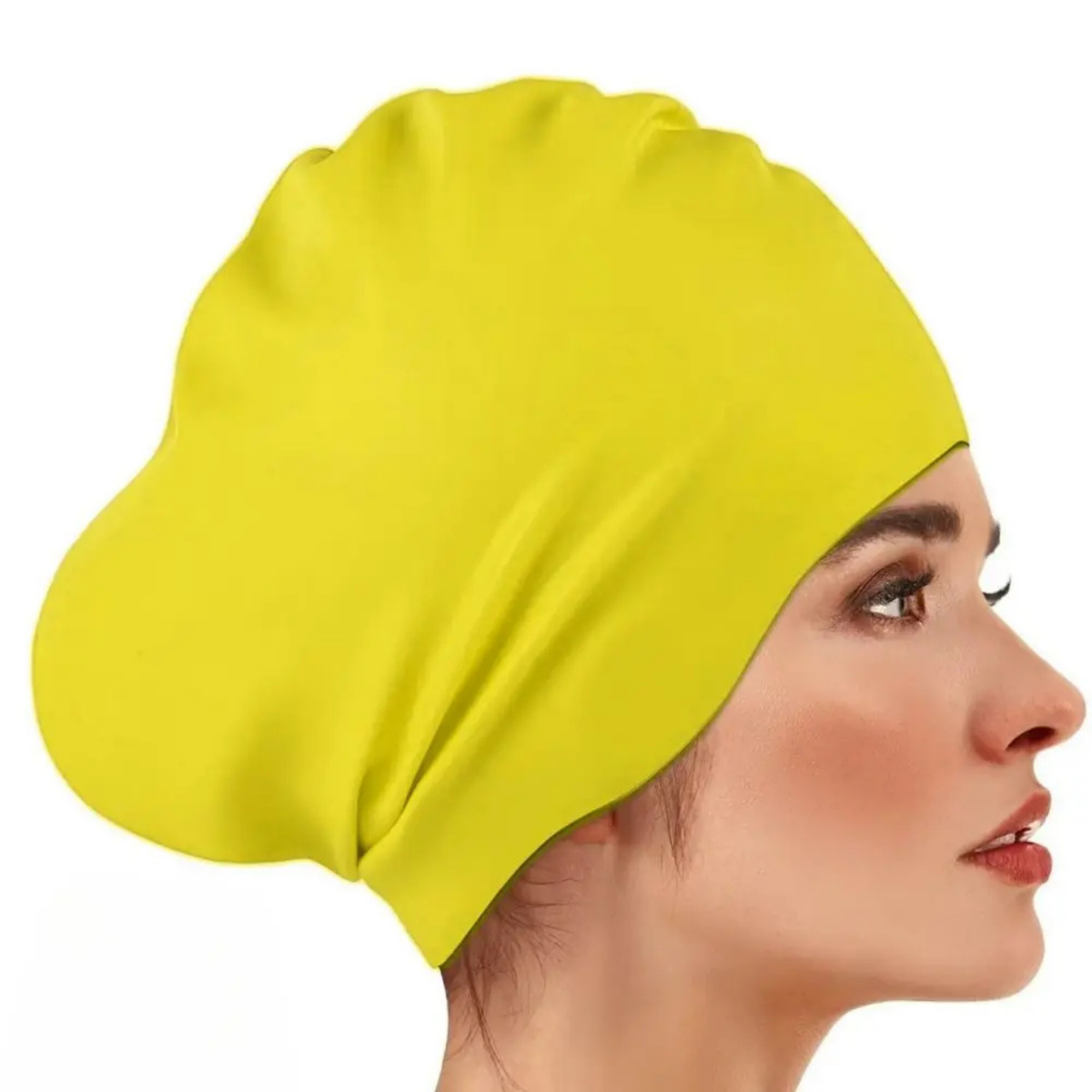 Swim Cap for Long Hair - Oversized Design