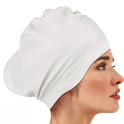 Swim Cap for Long Hair - Oversized Design