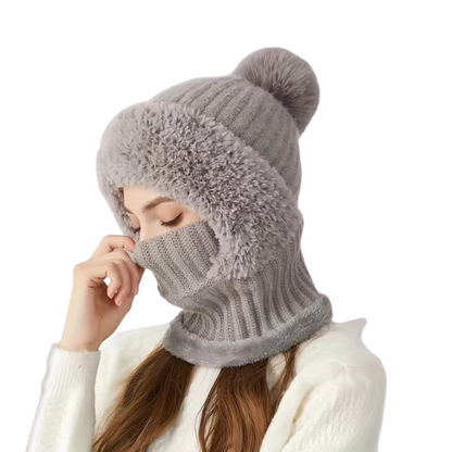 Cozy Women's Hat Made of Soft Velvet Fabric