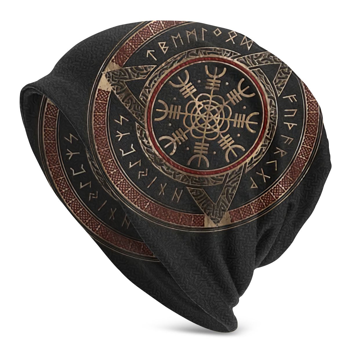 Knitted Beanie for Men and Women Inspired by Vikings Lothbrok