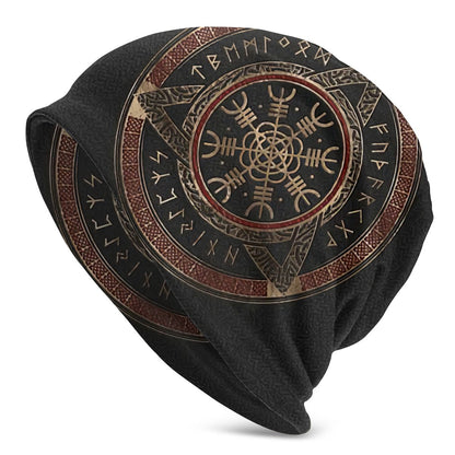 Knitted Beanie for Men and Women Inspired by Vikings Lothbrok