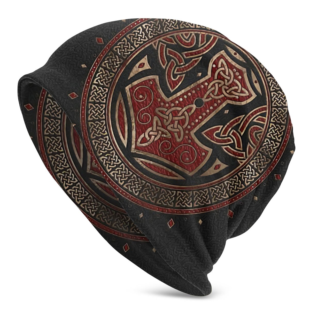 Knitted Beanie for Men and Women Inspired by Vikings Lothbrok