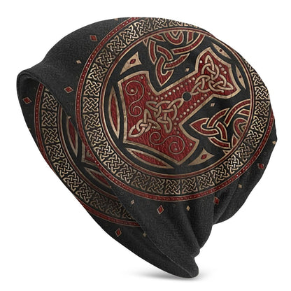 Knitted Beanie for Men and Women Inspired by Vikings Lothbrok