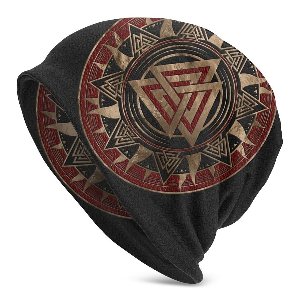 Knitted Beanie for Men and Women Inspired by Vikings Lothbrok