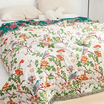 Nature's Embrace Reversible Cotton Comforter