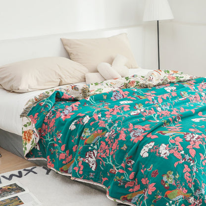 Nature's Embrace Reversible Cotton Comforter