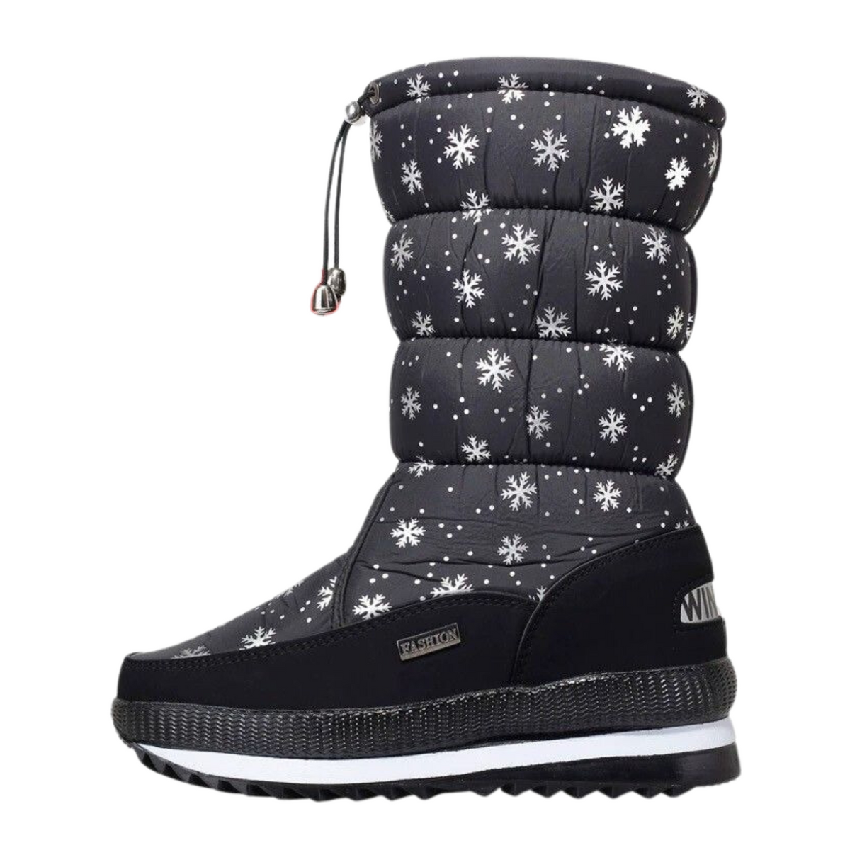 Winter Boots with Heat Retention and Non-Slip Sole