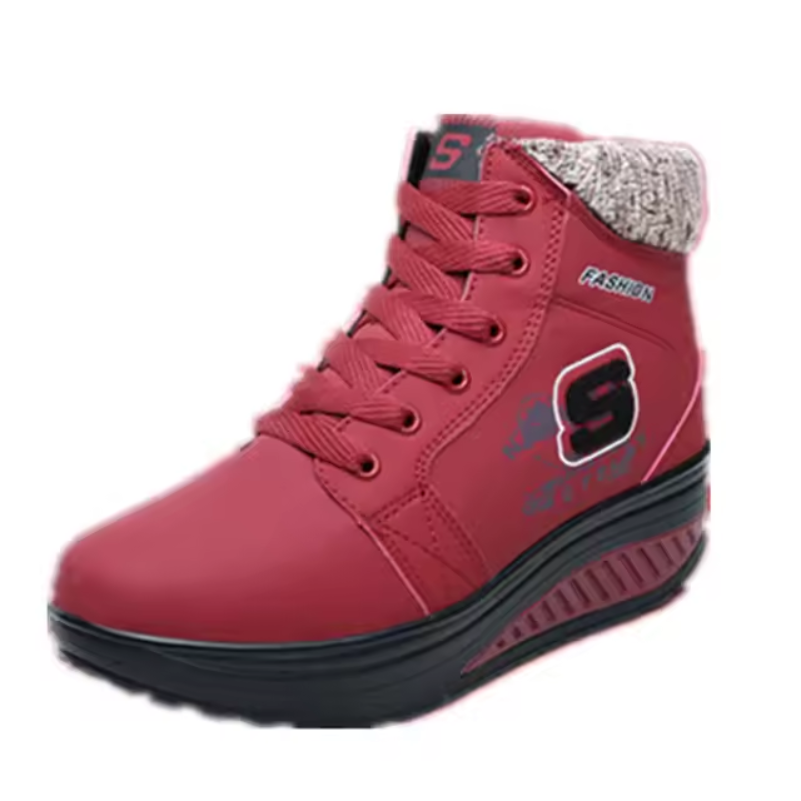 Winter Boots with Heating Feature, Street Style and Traction Sole