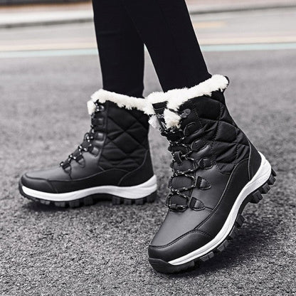 Insulated Waterproof Winter Boots for Snow